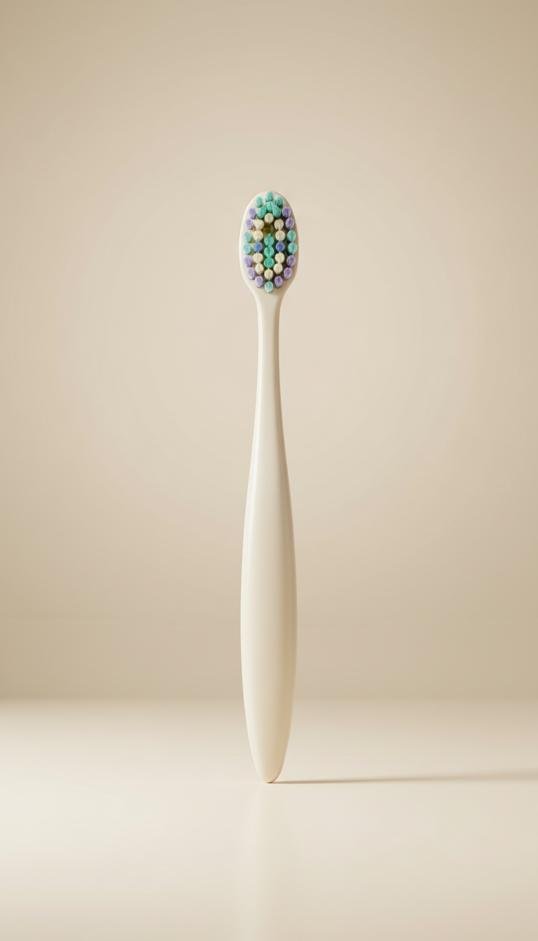 Soft Bristle Toothbrush with Ergonomic Handle